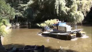 Stadt Troisdorf Ententeich im Vogelpark am Rand der Wahner Heide [upl. by Elleinnod940]