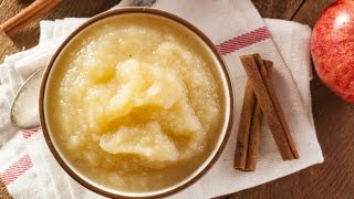 Puré de Manzana Para el Pavo  Fácil receta clásica de puré de manzana con 4 ingredientes [upl. by Bainbrudge]