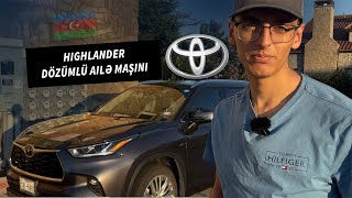 Şəhərin Yeni Ağası 100000 AZNlik SUV Toyota Highlander Icmalı  Bütün Detallar [upl. by Yim541]