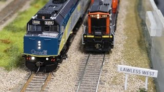 Rapido Trains F40PH2D Rebuilt Review [upl. by Anitsugua]