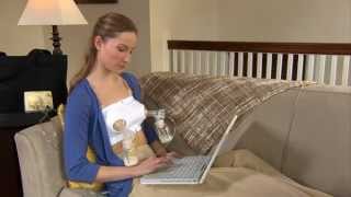 Easy Expression Hands Free Pumping Bustier Bra by Medela [upl. by Sibbie881]