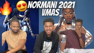 🔥😍Normani Performs quotWild Sidequot  2021 VMAs  MTV  REACTION [upl. by Oinafipe]