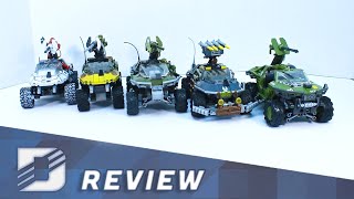 Mega Construx Halo Warthog Comparison Halo TV Series Vs [upl. by Sibylla]