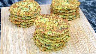 LES MEILLEURES GALETTES DE COURGETTES 🥒 recette végetarienne [upl. by Neiviv495]