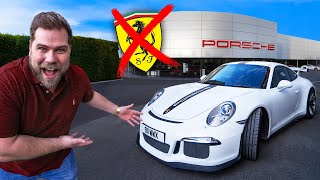 I BOUGHT A PORSCHE GT3 TO REPLACE MY BROKEN FERRARI [upl. by Aziar]