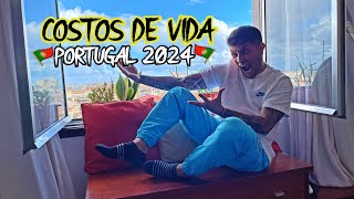 COSTOS de VIDA en PORTUGAL 2024 🇵🇹 vale la pena los alquileres supermecado TE CUENTO TODO [upl. by Lotte]