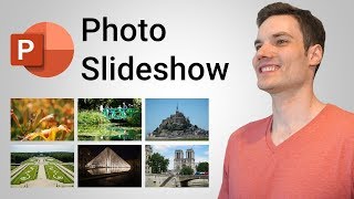 How to make PowerPoint Photo Slideshow [upl. by Kirsten]