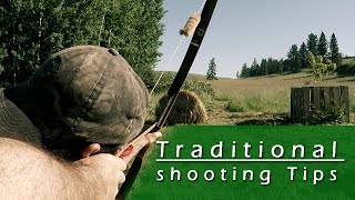 Traditional Archery Tips  how to shoot a recurve bow [upl. by Jen248]