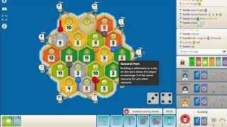 Top Ranked Catan Player  Plot Twist Setup [upl. by Alius]