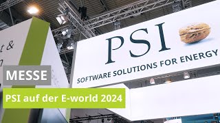 PSI mit energiewirtschaftlichen Softwarelösungen auf der Eworld 2024 engl subtitles [upl. by Sammer]