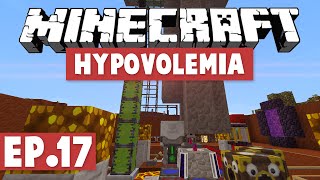 Minecraft Hypovolemia  Live Stream 17 Modded HQM Pack [upl. by Yendor]