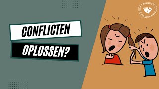 Zo leer je kinderen zelf conflicten oplossen met behulp van dit handige kaartje [upl. by Naashar]