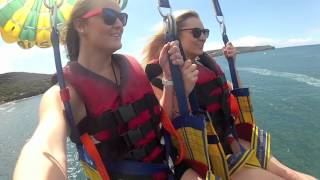 Tandem Parasailing in Manly Sydney Australia [upl. by Kemp]