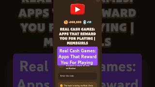 Real Cash Games Apps That Reward You For Playing  MemeFi Video Code [upl. by Nancy]