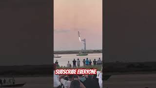 Elon Musk  Creates History  Space X rocket successfully landed 🙌 youtubeshorts shorts ytshorts [upl. by Nonohcle208]