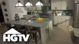 Kitchen Tour  HGTV Dream Home 2017  HGTV [upl. by Krystal797]