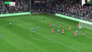 Wrexham vs My reactions and comments gameplay EA Sports FC 24 [upl. by Bohlen]