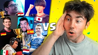 BENIJU VS TODOS LOS PROS DE CLASH ROYALE🏆🌎 [upl. by Acinorehs514]