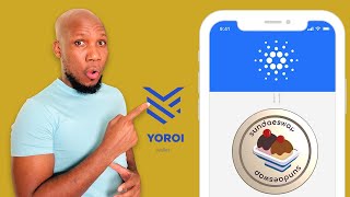 Stake Cardano on Yoroi mobile wallet and get Sundaeswap airdrop [upl. by Eniamsaj999]