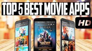 Top 5 Best FREE Movie Apps in 2017 To Watch Movies Online for Android 2 [upl. by Zolly]