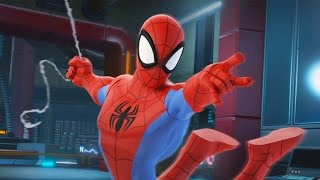 EL HOMBRE ARAÑA SPIDERMAN  Videos de Juegos de Superhéroes en Español  Disney Infinity 20 PS4 [upl. by Dadivitan]