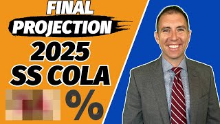 Final 2025 Social Security COLA Prediction [upl. by Shena]