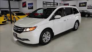 2015 Honda Odyssey EX L Navigation Startup and Walk Around [upl. by Yanehs]