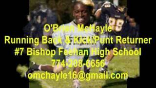 Bishop Feehan Running Back OBrian McHayle [upl. by Leventhal]