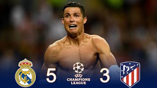 Real Madrid vs Atletico Madrid 53  UCL Final 2016 HD [upl. by Dorrie]