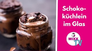 MIXXTV 183 Schokoküchlein im Glas aus dem Thermomix® [upl. by Retsevel]