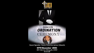 EEI Ministries Deacon Ordination Nov 10 2024 [upl. by Sheffy]