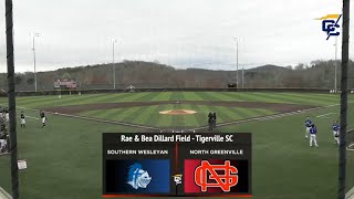 North Greenville vs Southern Wesleyan Game 3  NGU Baseball 2021 [upl. by Nagiam]