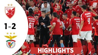 Red Star Belgrade vs Benfica 12  All Goals amp Extended Highlights [upl. by Nnor411]