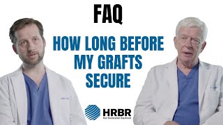 FAQ How long after my hair transplant are my grafts secure  Hair Restoration Blackrock [upl. by Wardle]