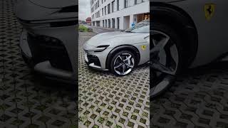 Ferrari Purosangue  first in Zagreb Amazing SUV ferrari purosangue suv [upl. by Ardnaek]