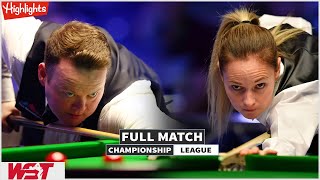 Shaun Murphy vs Reanne Evans Full Match Highlights  Championship League Snooker 2024 [upl. by Anneis]