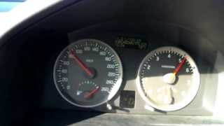 Volvo S40 T5 acceleration 0150 kmh [upl. by Anaitak313]