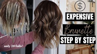 Expensive Brunette full tutorial  formulas [upl. by Annitsirhc]