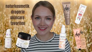 NATURKOSMETIKSKINCARE 🌱  Meine Favoriten aus der Drogerie Reinigung amp Pflege fürs Gesicht [upl. by Amabel]