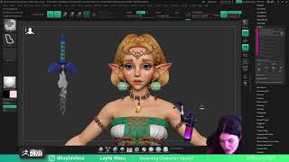 Exploring Character Appeal – Layla Viscu – ZBrush 2024 [upl. by Terese]