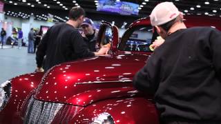 1940 Ford Checkered Past Wins 2013 Ridler Award at Detroit AutoRama [upl. by Falcone]