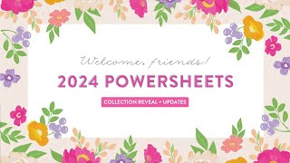 2024 PowerSheets Collection Reveal LIVE  Replay [upl. by Ulberto677]