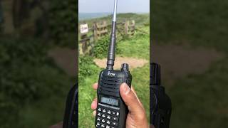 Icom V86 7w power with Smiley 2m half wave telescopic antenna  SOTA [upl. by Marga876]