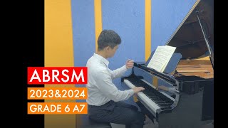 Grade 6 A7 Allegro 1st movt from Sonata No 6 in G by Cimarosa ABRSM Piano 2023 amp 2024 ｜Leo Tsui [upl. by Ydne663]