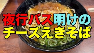 【1041】2024年11月の玖伊屋・温泉駅全部入る第14弾：往路編・夜行バスで大阪、阪神＆山陽で姫路、姫新線で佐用まで移動【7分割乗車券発券】【チーズえきそば】【平谷製麺所】 [upl. by Lilas]