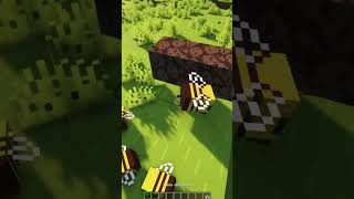 BEES ASSEMBLE  shorts humor minecraft [upl. by Adiel]