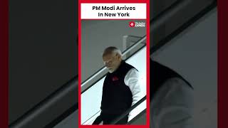 PM Modi Reaches JFK Airport New York To Meet the Indian Diaspora [upl. by Eben952]