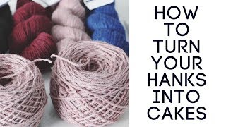 How to use a Yarn Swift and Ball Winder [upl. by Latimer]