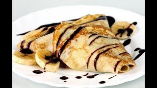 recette de crêpe facile et rapide وصفة كريب ساهلة و سريعة [upl. by Perni]