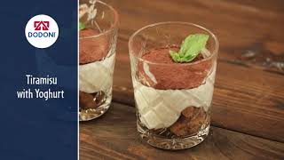 Greek yoghurt tiramisu  DODONI [upl. by Eisej]